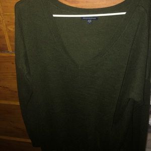 Green American Eagle Sweater
